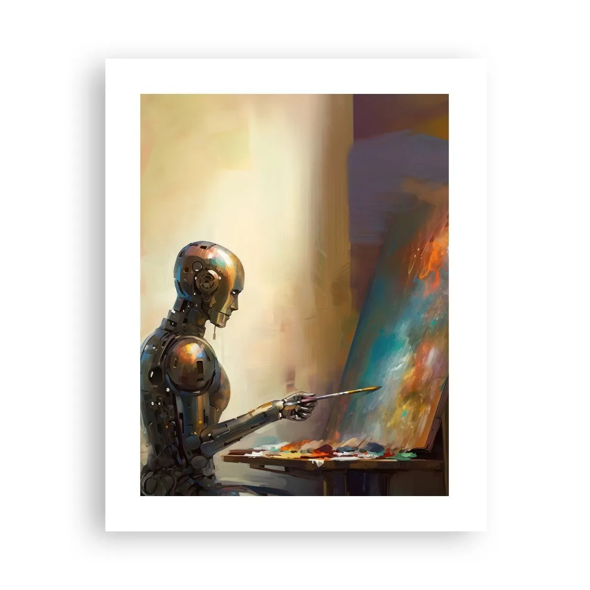 Affisch - Framtidens konst - 40x50 cm