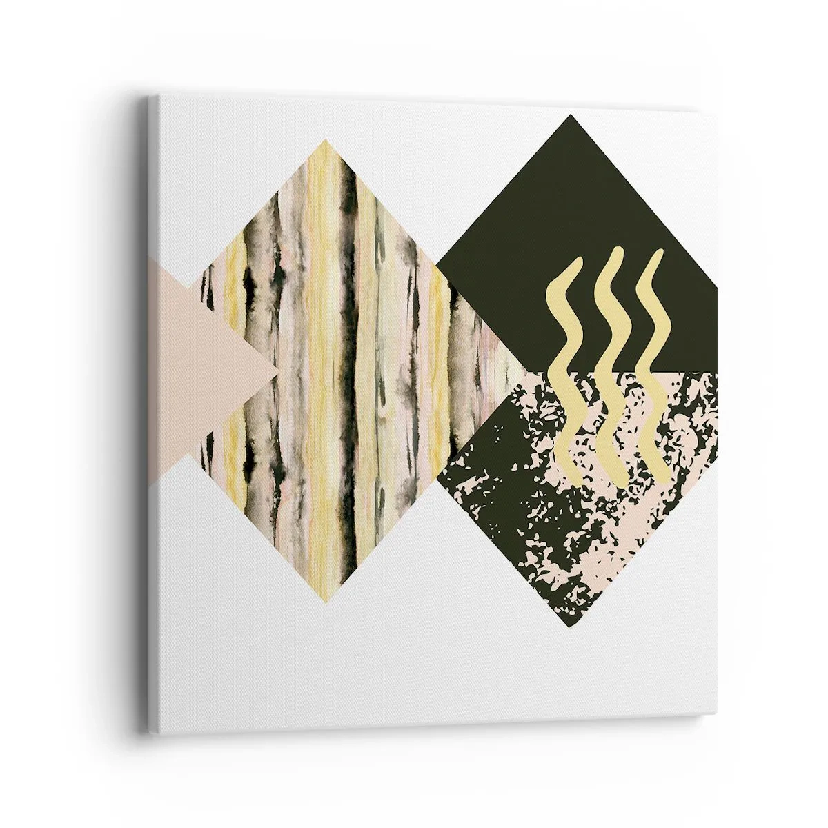 Canvastavla - Bild på duk - Inte så enkelt - 40x40 cm