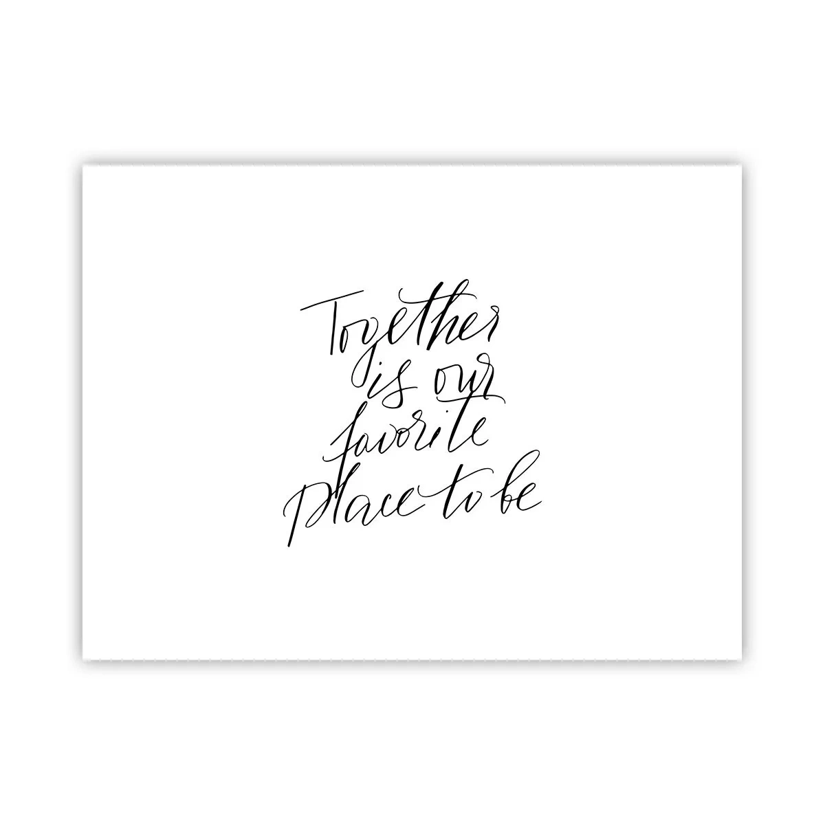 Affisch - Känner du också det? - 40x30 cm