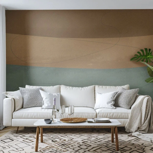 Fototapet Standard Eco - Horisontell komposition - Abstraktion, Bit, Modern konst - 200x140 cm