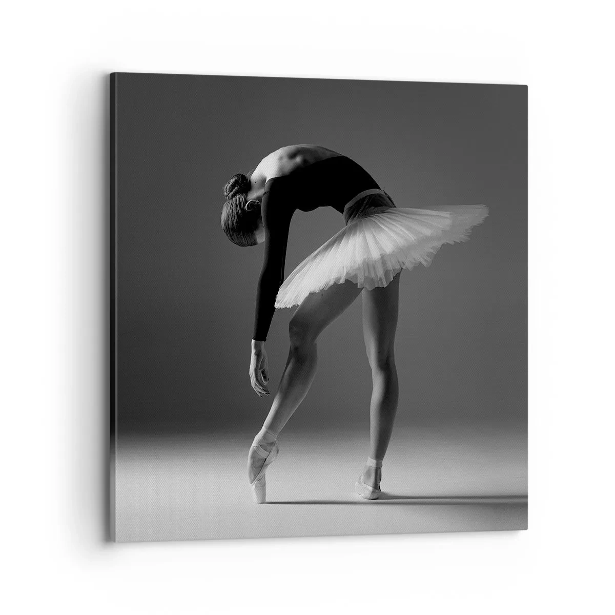 Canvastavla - Bild på duk - Bella ballerina - 70x70 cm