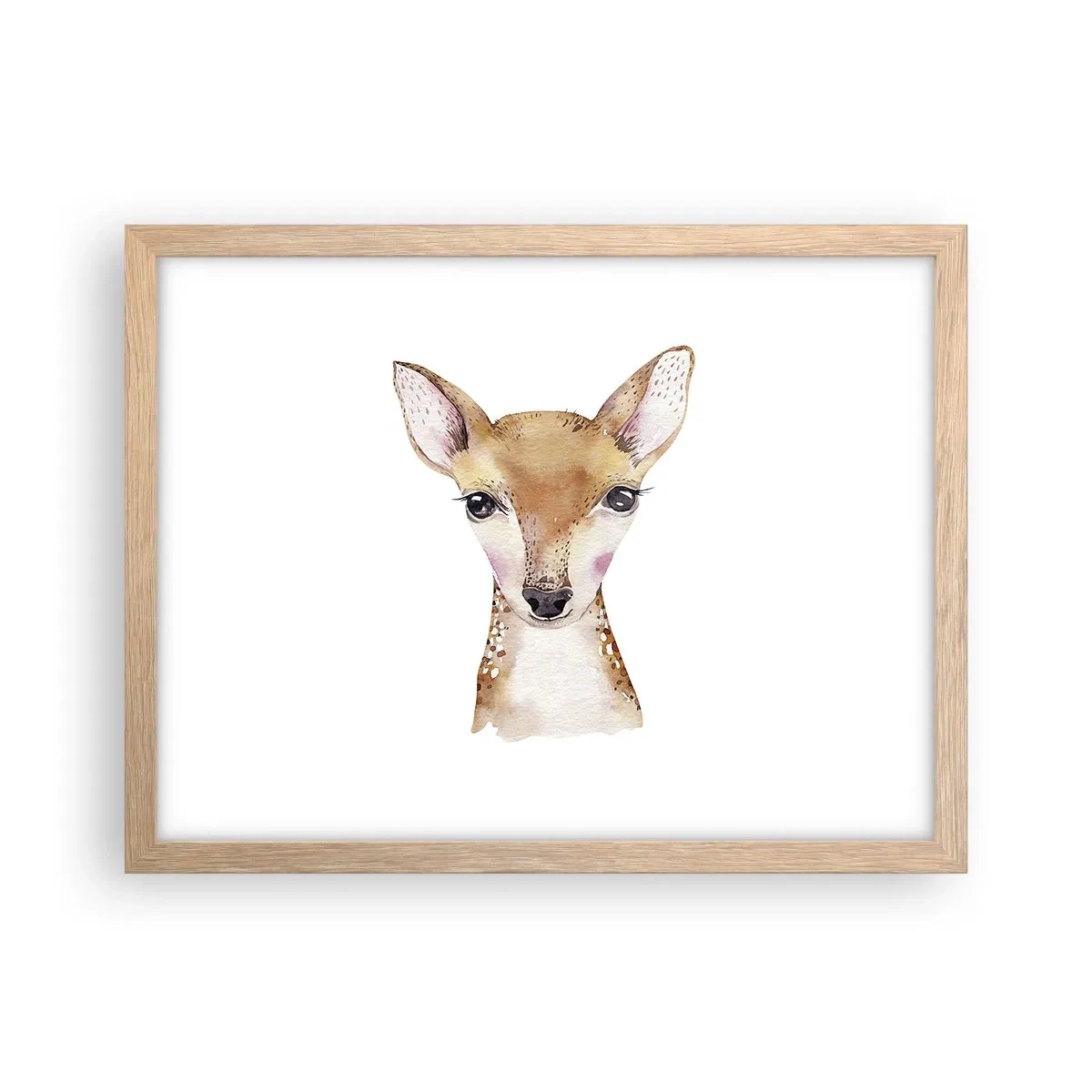 Affisch i ram av ljusek - Oskuldens natur - 40x30 cm