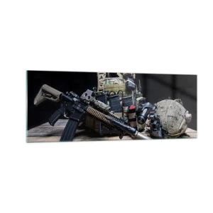 Glastavla - Bild på glas - Ledig! - 140x50 cm