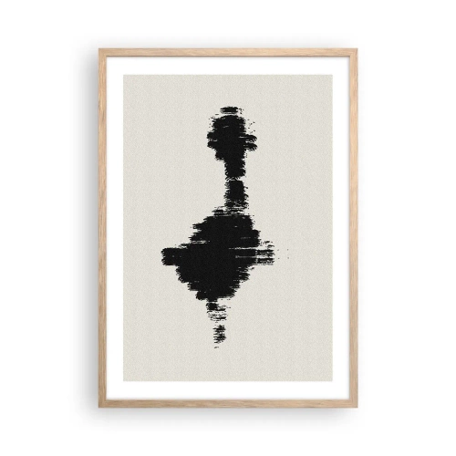 Affisch i ram av ljusek - Fantasins vibrationer - 50x70 cm