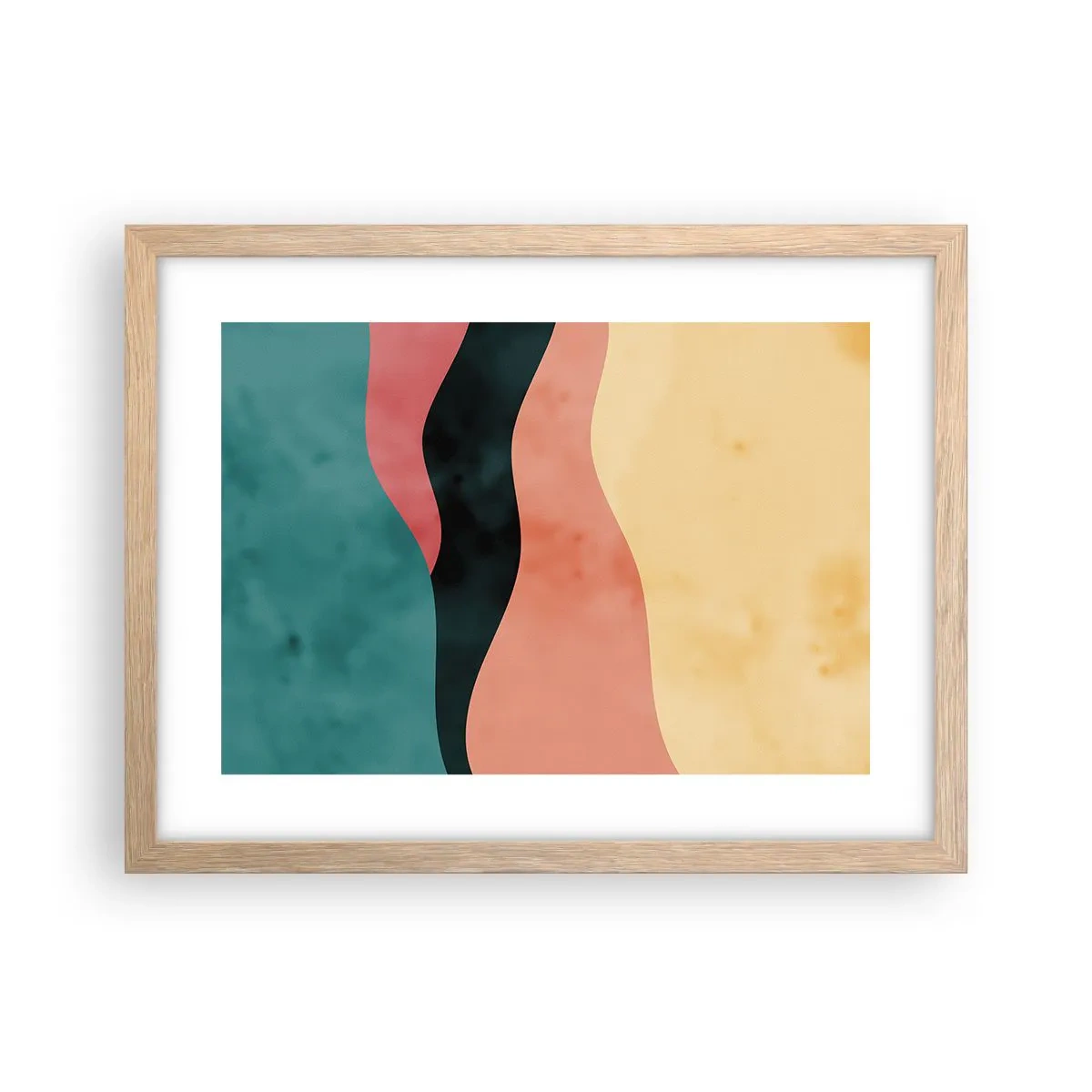 Affisch i ram av ljusek - Enig oenighet - 40x30 cm