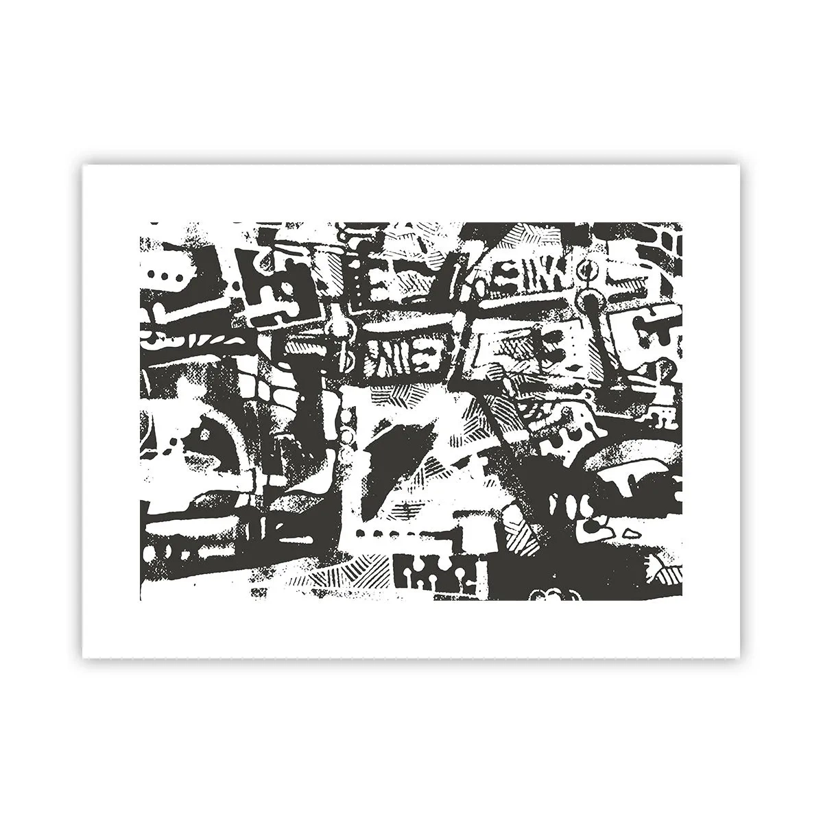 Affisch - Ordning eller kaos? - 40x30 cm