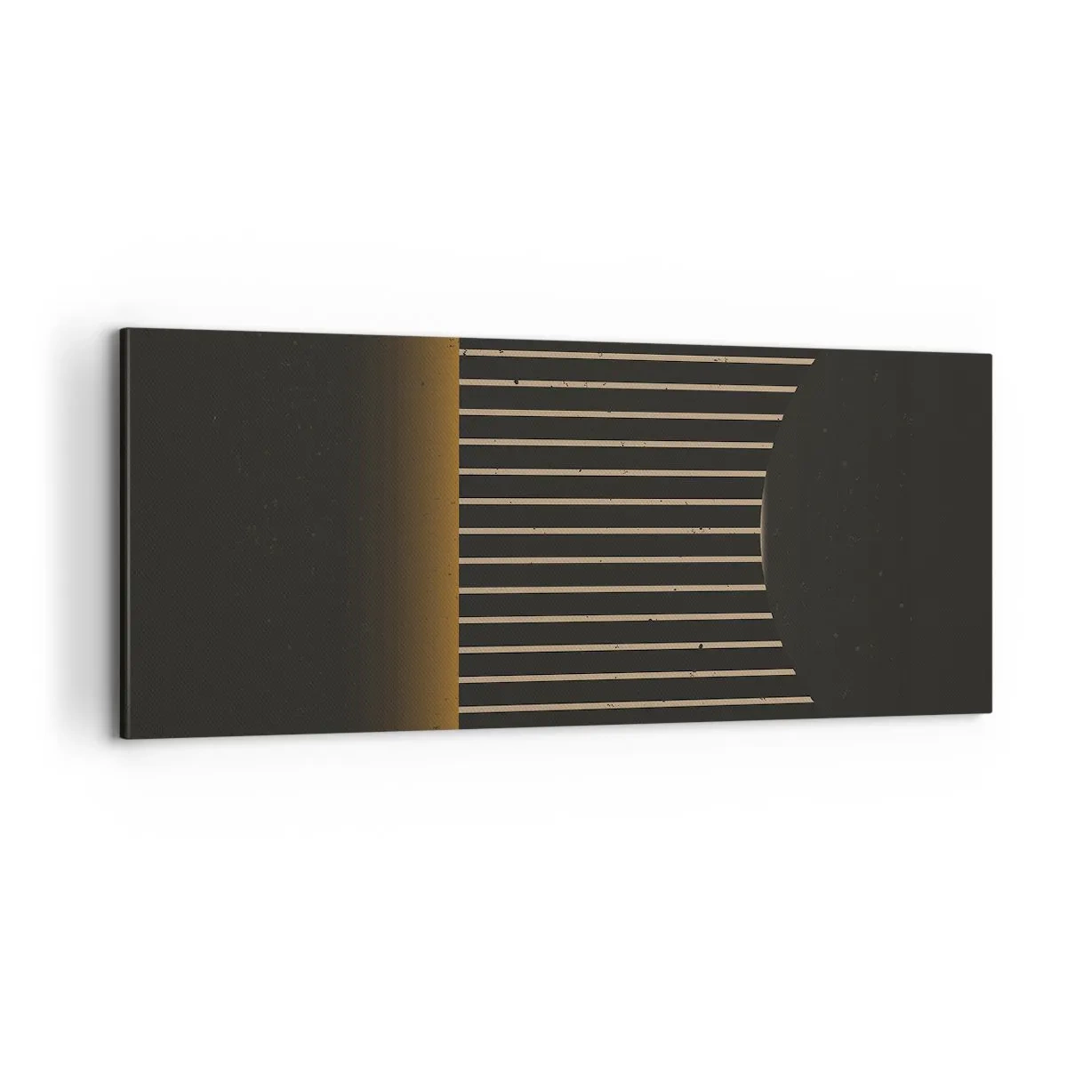 Canvastavla - Bild på duk - Utforska mörkret - 100x40 cm