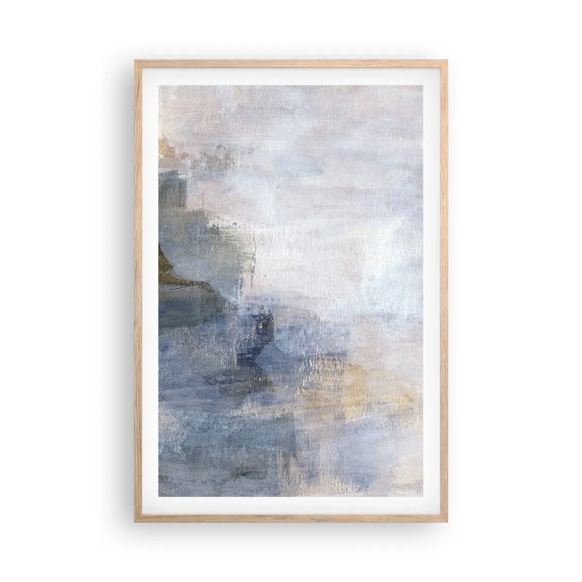 Affisch i ram av ljusek - Färgernas toner och ackord - 61x91 cm