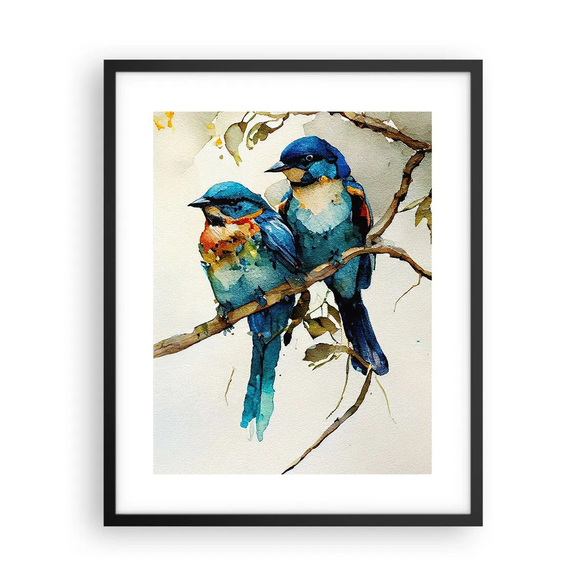 Affisch i svart ram - Sur? - 40x50 cm