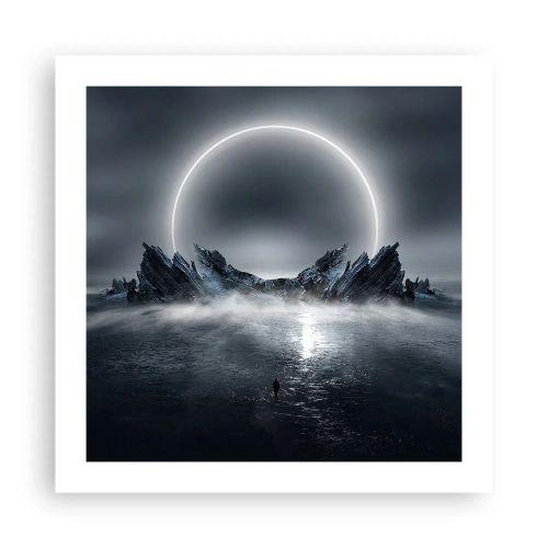 Affisch - En berättelses final - 50x50 cm