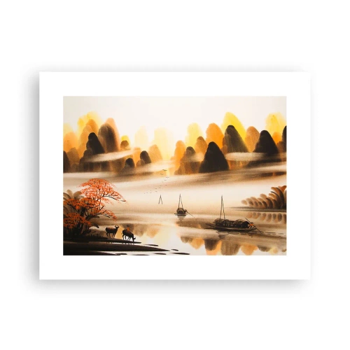 Affisch - Längre bort än Fjärran Östern - 40x30 cm