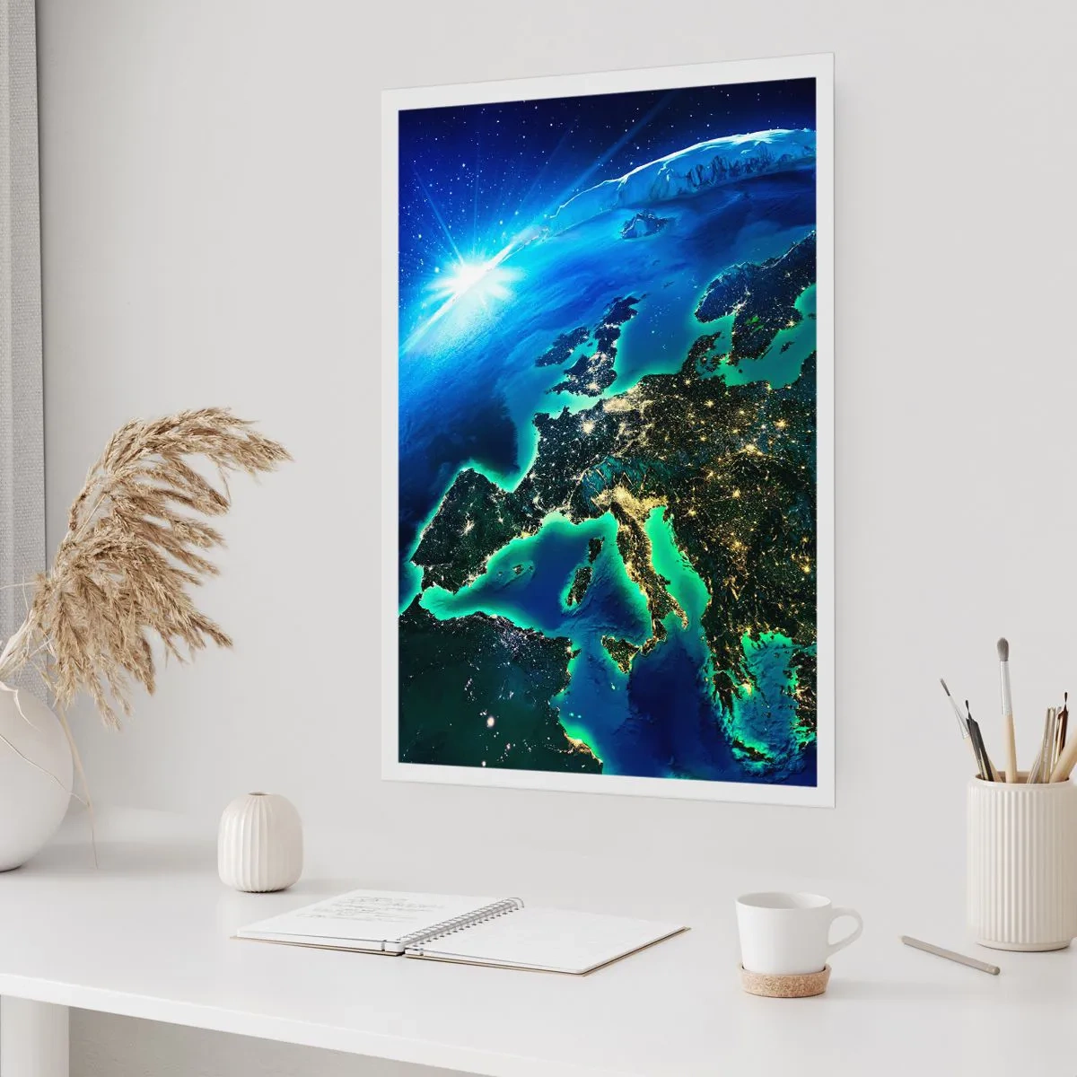 Affisch - Glödande Europa - 30x40 cm