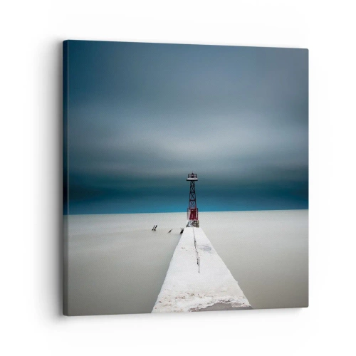 Canvastavla - Bild på duk - Möta det oändliga - 30x30 cm