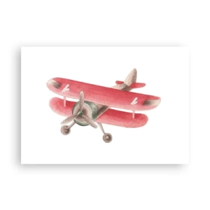 Affisch - Redo att flyga högt - 100x70 cm