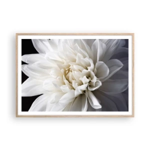 Affisch i ram av ljusek - En bruds morgon - 100x70 cm