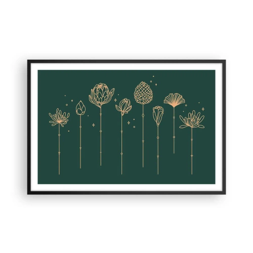 Affisch i svart ram - Familjen ÖRTsson - 91x61 cm