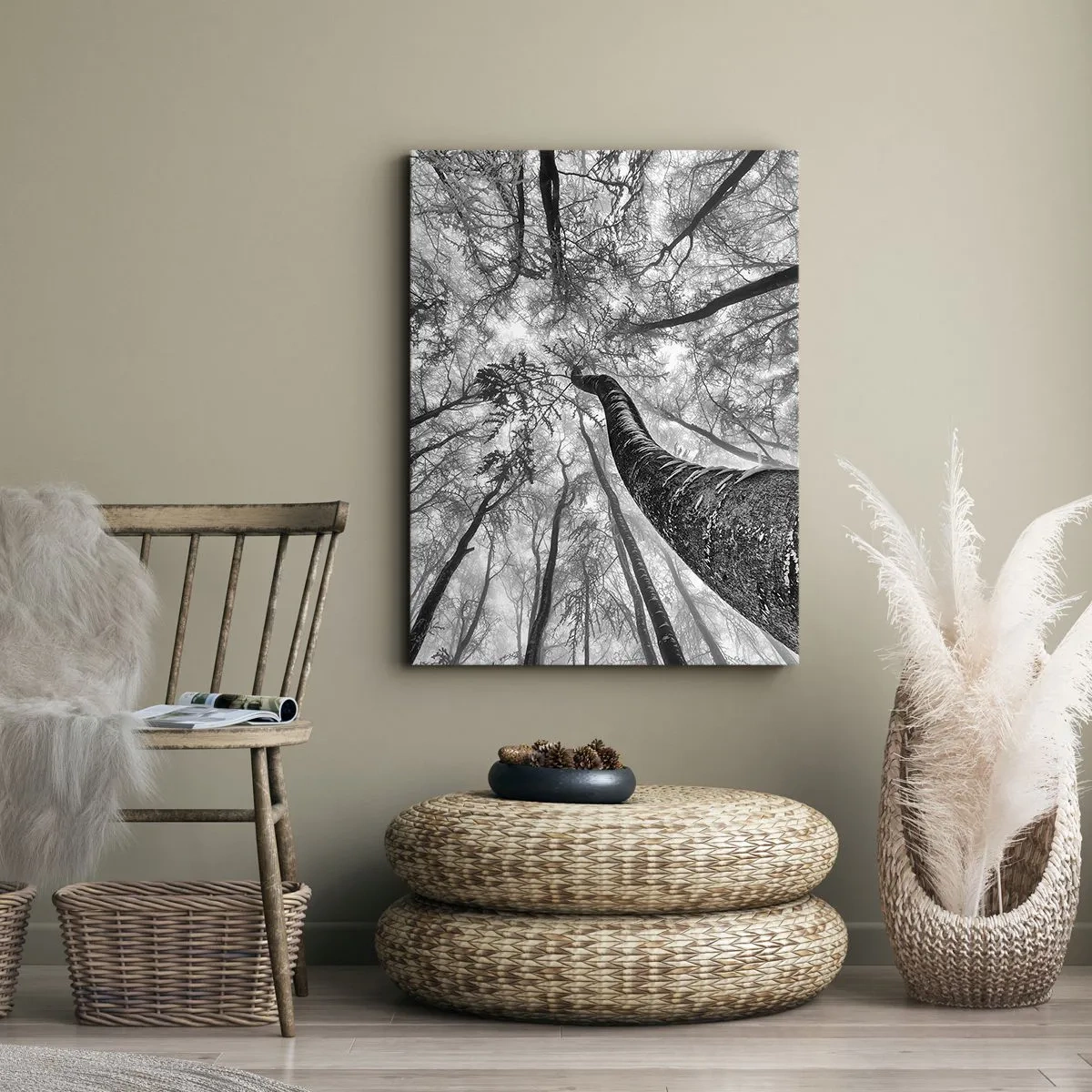 Canvastavla - Bild på duk - Kapplöpning mot ljuset - 45x80 cm