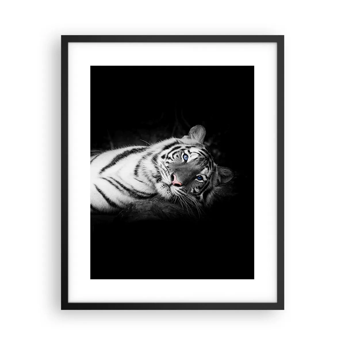Affisch i svart ram - Vildhet och lugn - 40x50 cm