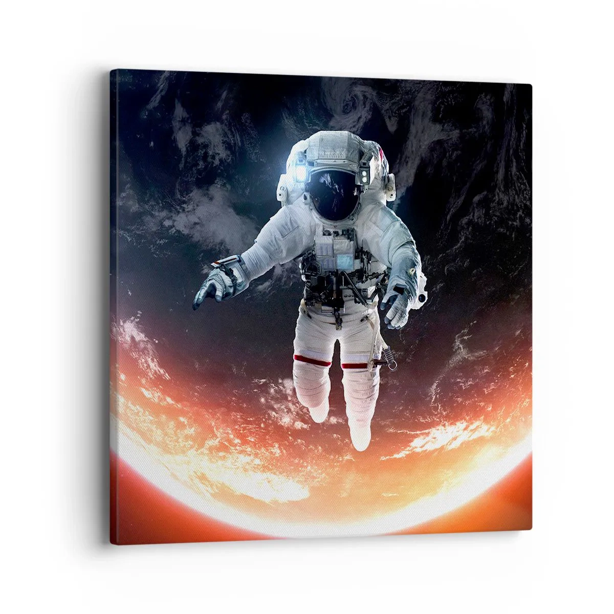 Canvastavla - Bild på duk - Får jag stanna en stund till? - 40x40 cm