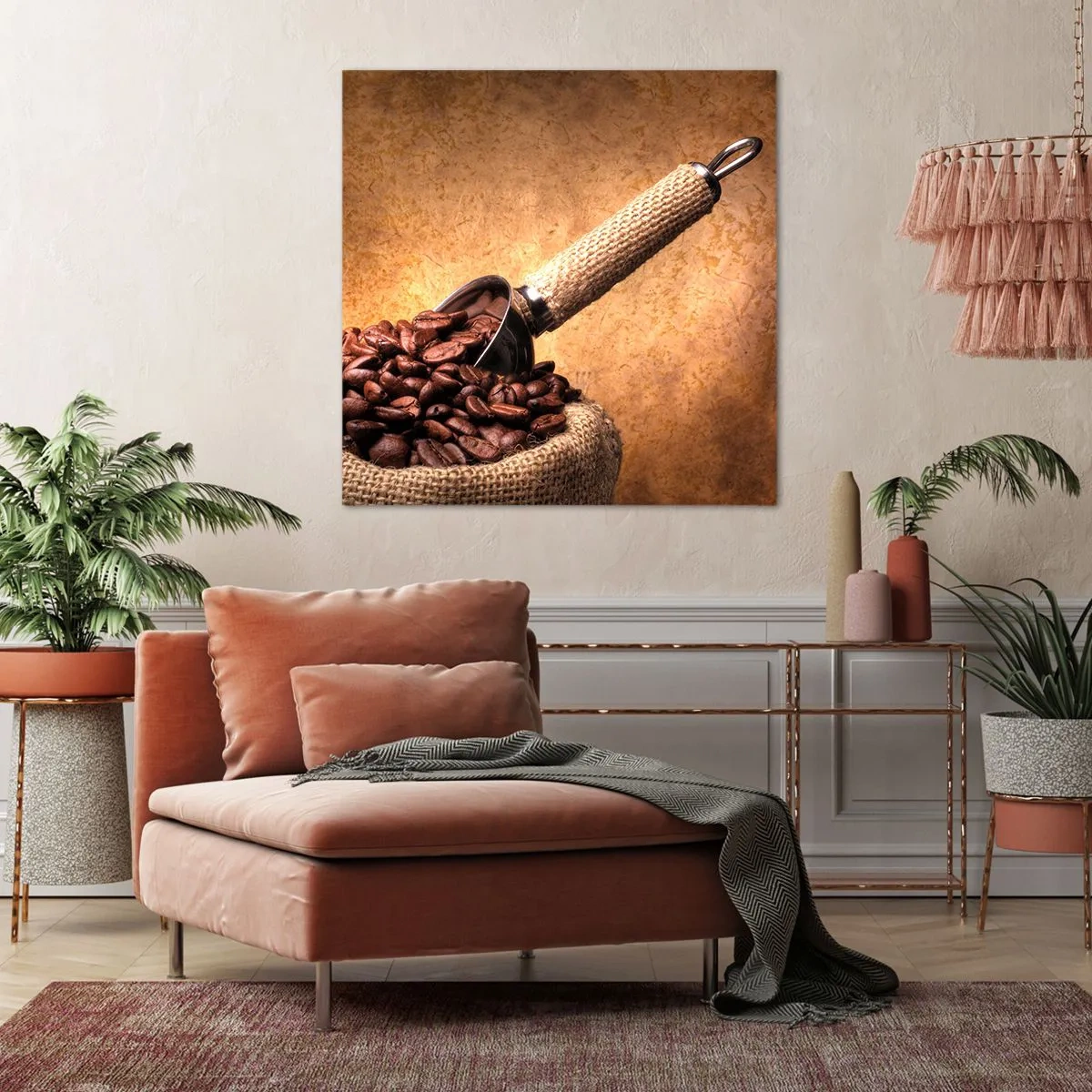 Canvastavla - Bild på duk - I smakens källor - 40x40 cm