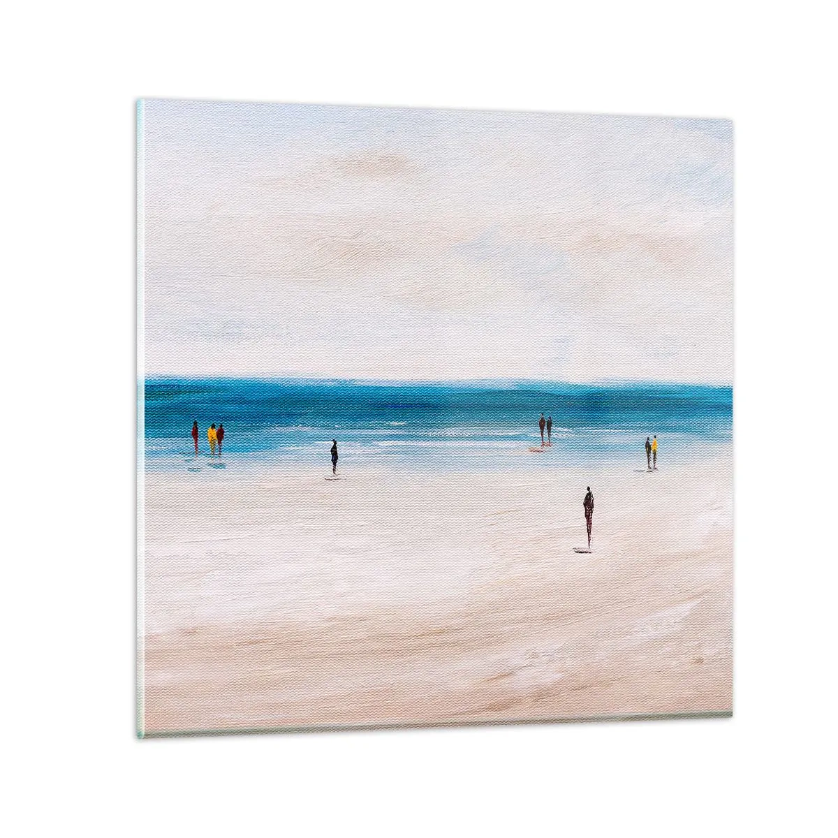 Glastavla - Bild på glas - Ett naturligt behov - 60x60 cm