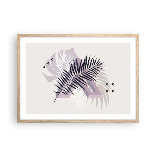 Affisch i ram av ljusek - Skuggans skugga - 70x50 cm