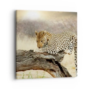 Canvastavla - Bild på duk - Jag går min egen väg - 40x40 cm