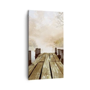 Canvastavla - Bild på duk - Höstledsen - 45x80 cm