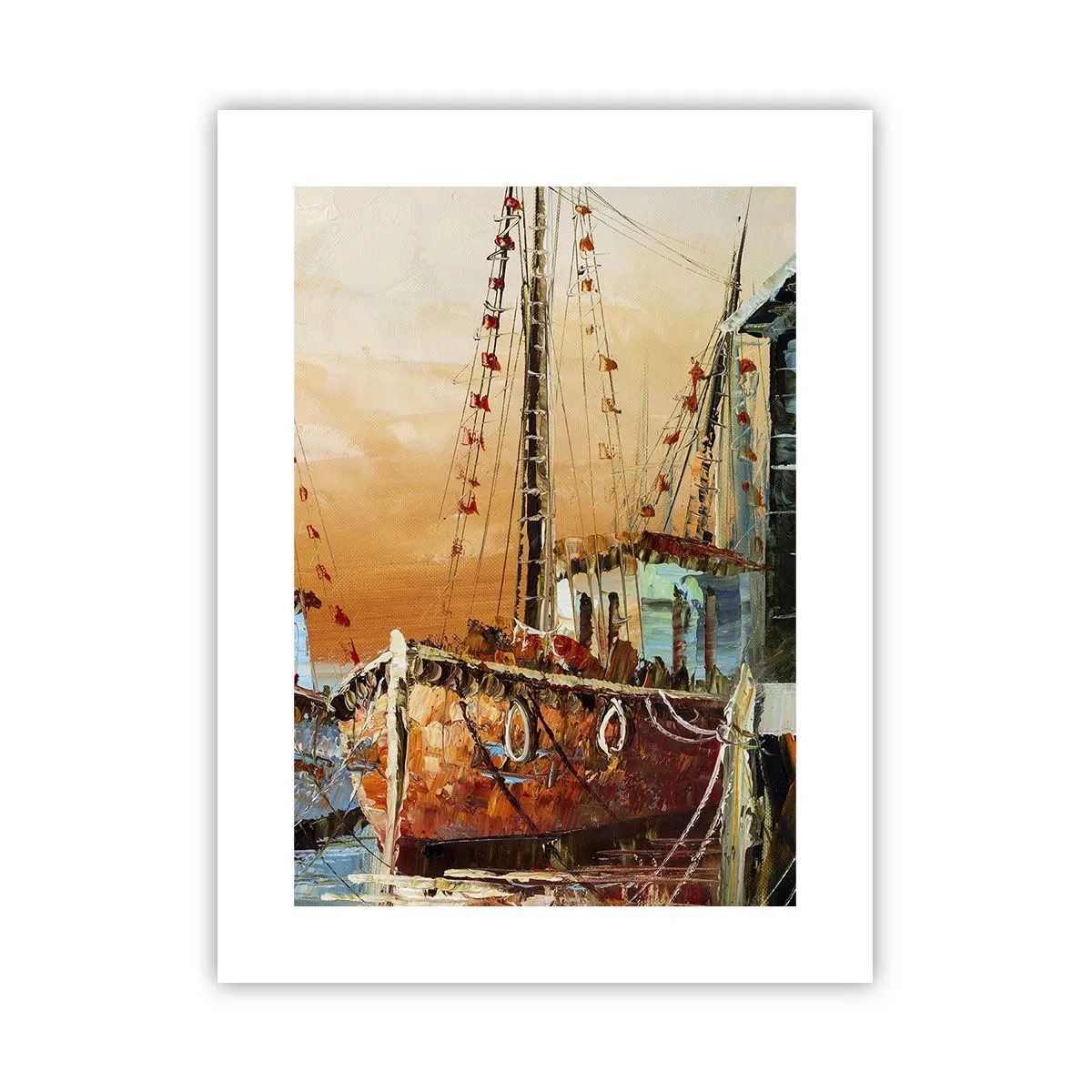 Affisch - Lugn hemresa - 30x40 cm