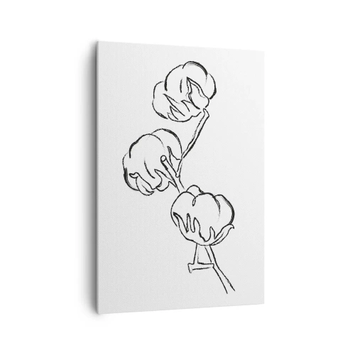 Canvastavla - Bild på duk - Bomullsdun - 70x100 cm