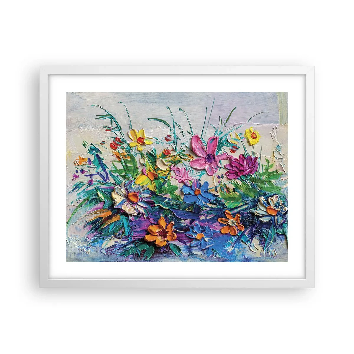 Affisch i vit ram - Icke stilleben - 50x40 cm