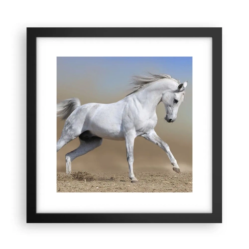 Affisch i svart ram - Den vackraste arabiska sagan - 30x30 cm