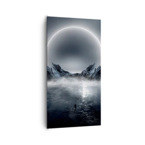 Canvastavla - Bild på duk - En berättelses final - 65x120 cm