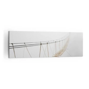 Canvastavla - Bild på duk - Vart leder den dig? - 160x50 cm