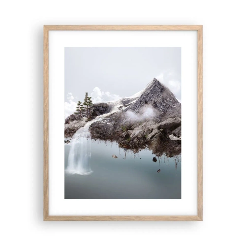 Affisch i ram av ljusek - Med surrealistens öga - 40x50 cm