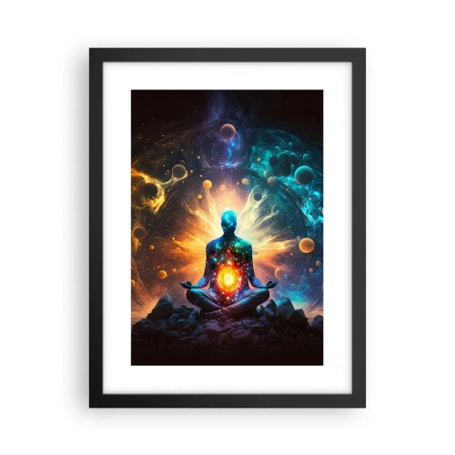 Affisch i svart ram - Kosmisk stillhet - 30x40 cm