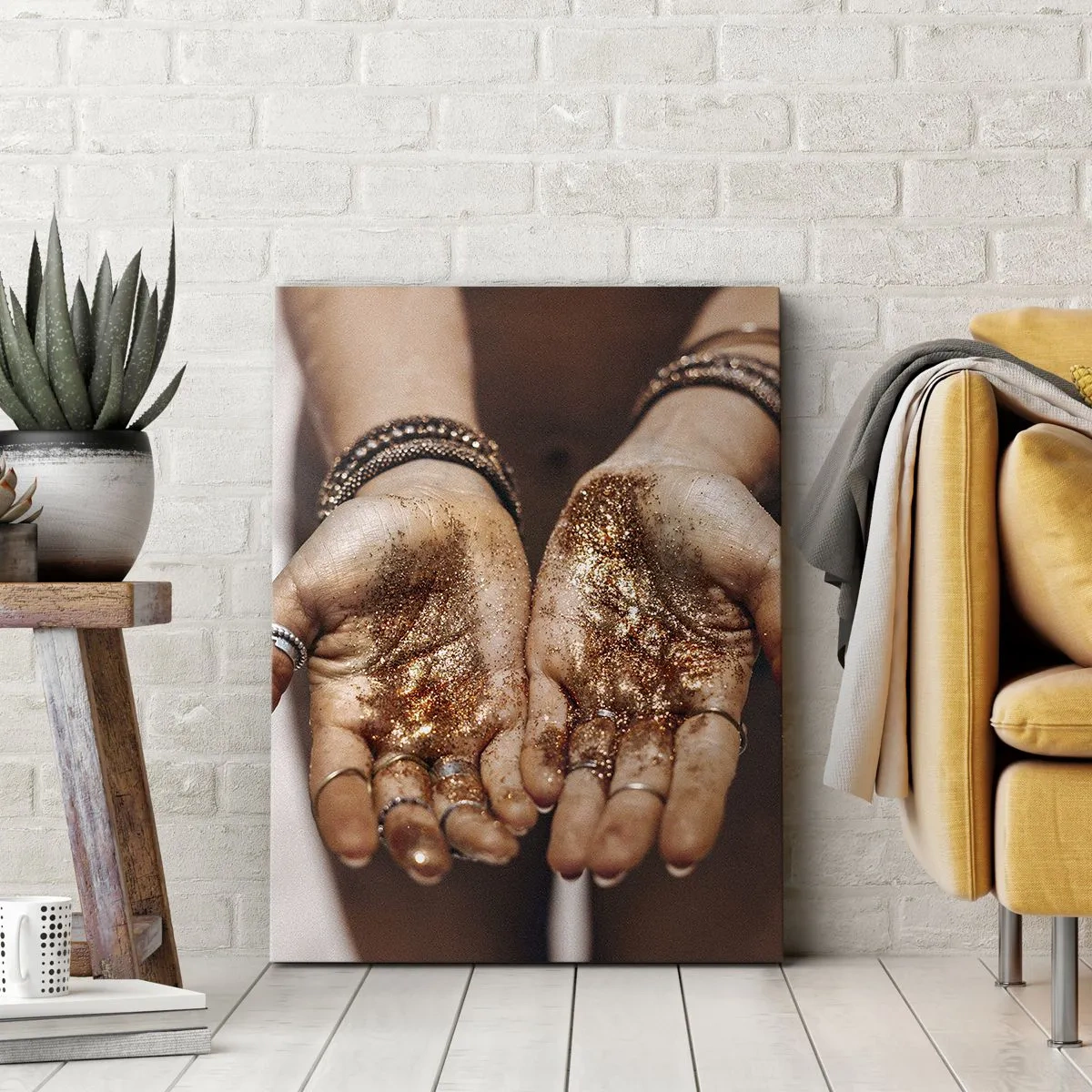 Canvastavla - Bild på duk - Gåva för dig - 55x100 cm