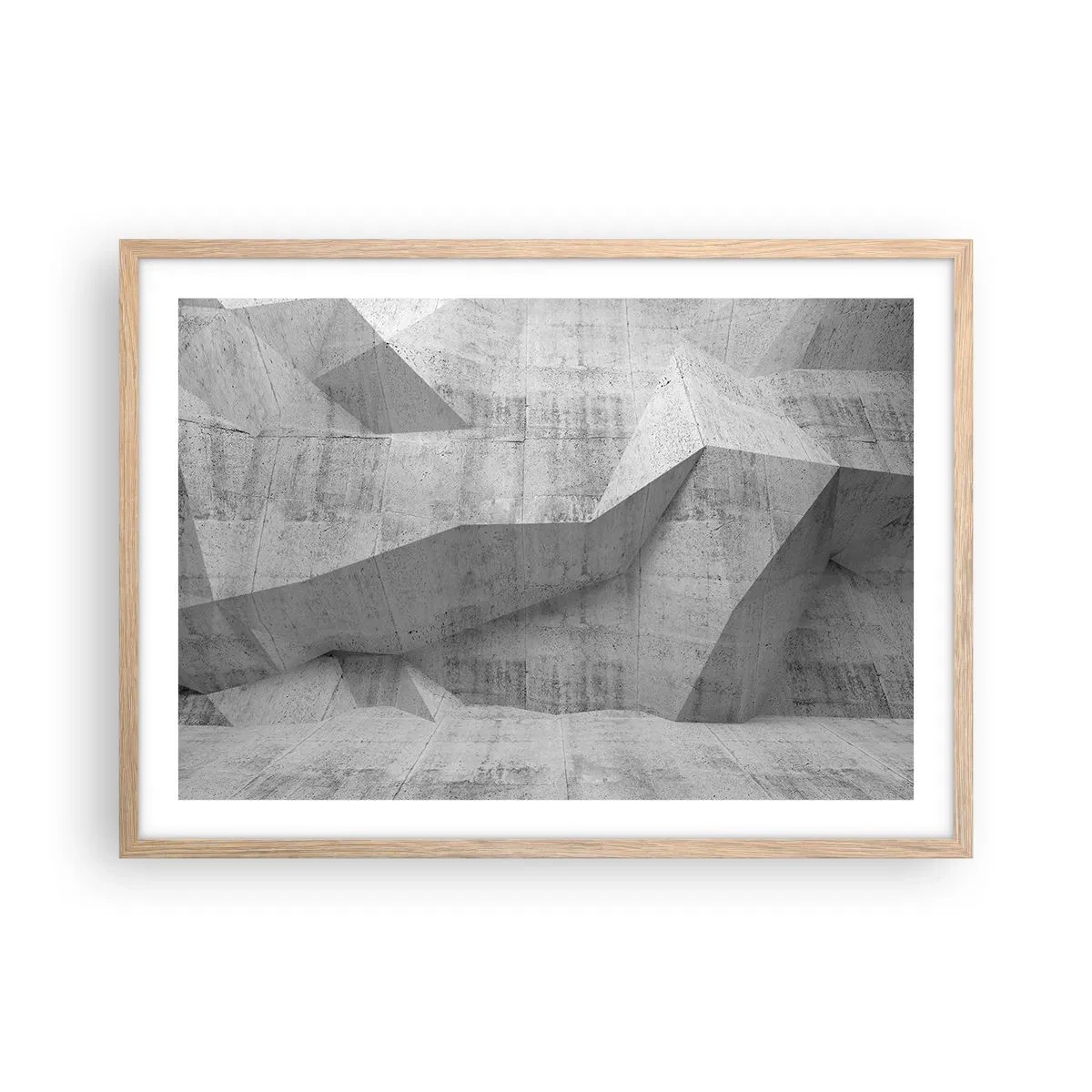 Affisch i ram av ljusek - En riktig utmaning - 70x50 cm