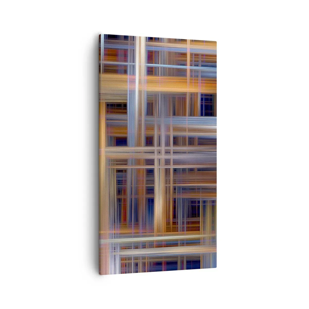 Canvastavla - Bild på duk - Vävd av ljus - 55x100 cm