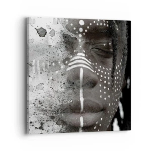 Canvastavla - Bild på duk - Upptäck den ursprungliga andan - 40x40 cm