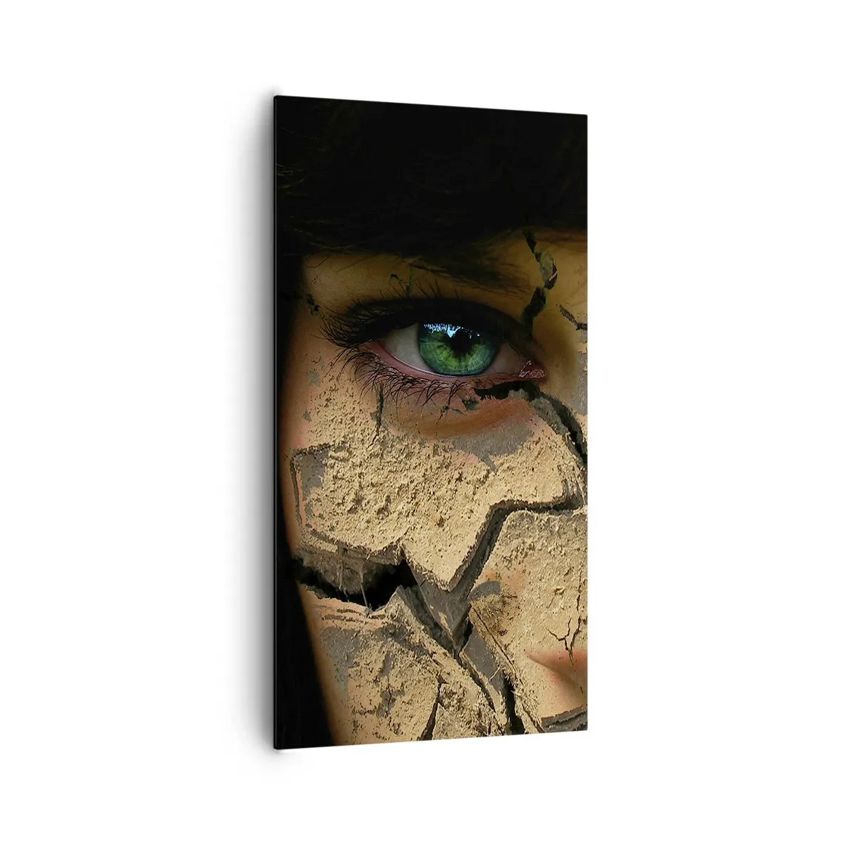 Canvastavla - Bild på duk - Beundran och skräck samtidigt - 65x120 cm