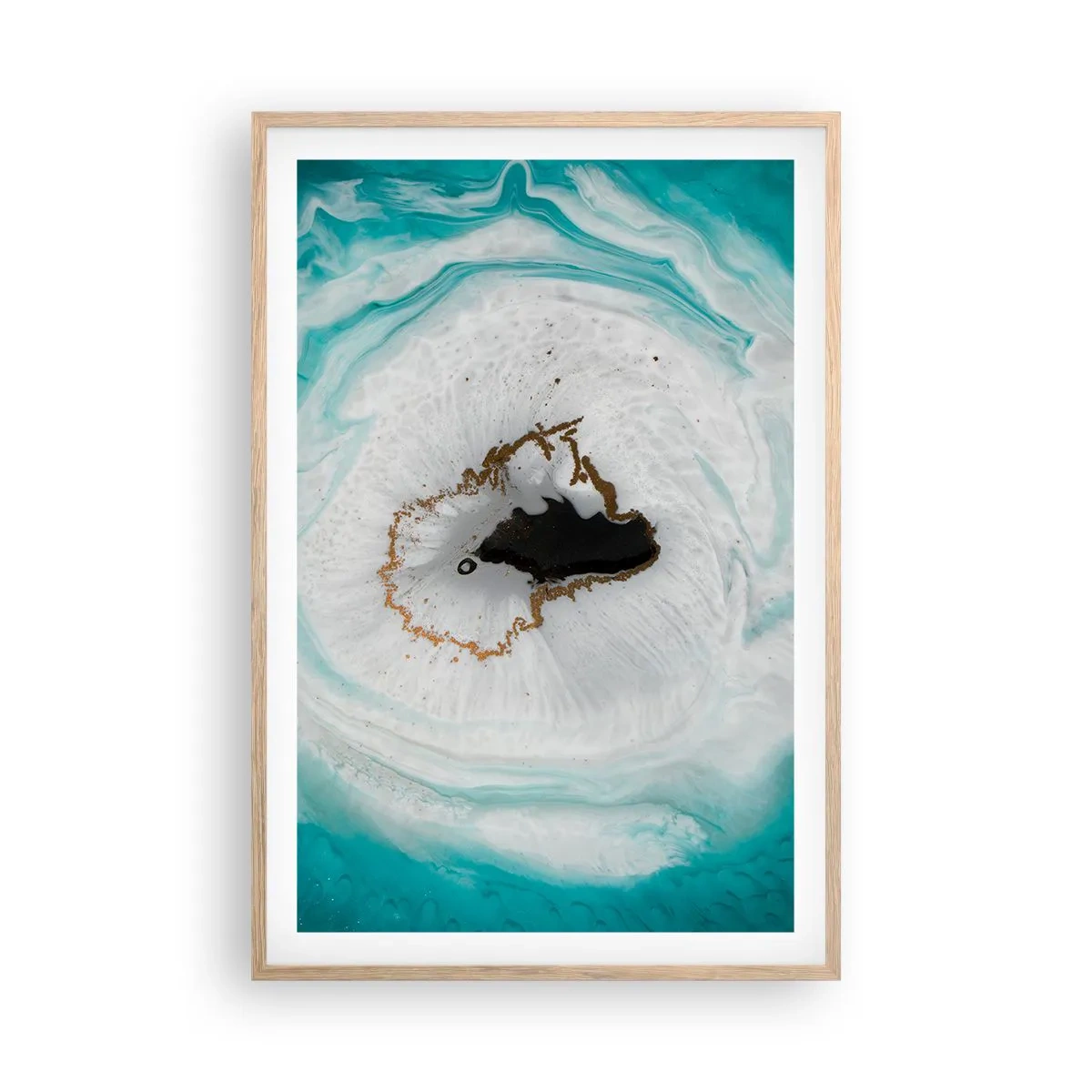 Affisch i ram av ljusek - Att tränga in - 61x91 cm