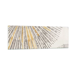 Glastavla - Bild på glas - Radiens skönhet - 90x30 cm