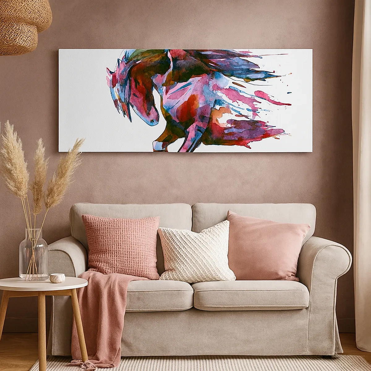 Canvastavla - Bild på duk - I extas - 30x30 cm