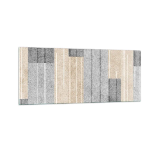 Glastavla - Bild på glas - Komposition: allt i lod - 100x40 cm