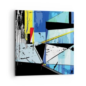 Canvastavla - Bild på duk - Se värden ur en vinkel... - 70x70 cm