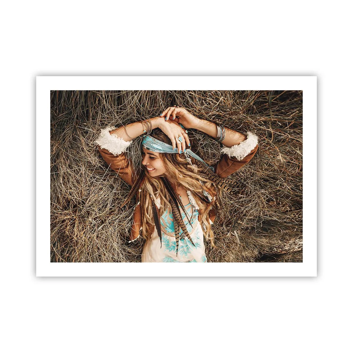 Affisch - På väg till kärlekens sommar - 70x50 cm