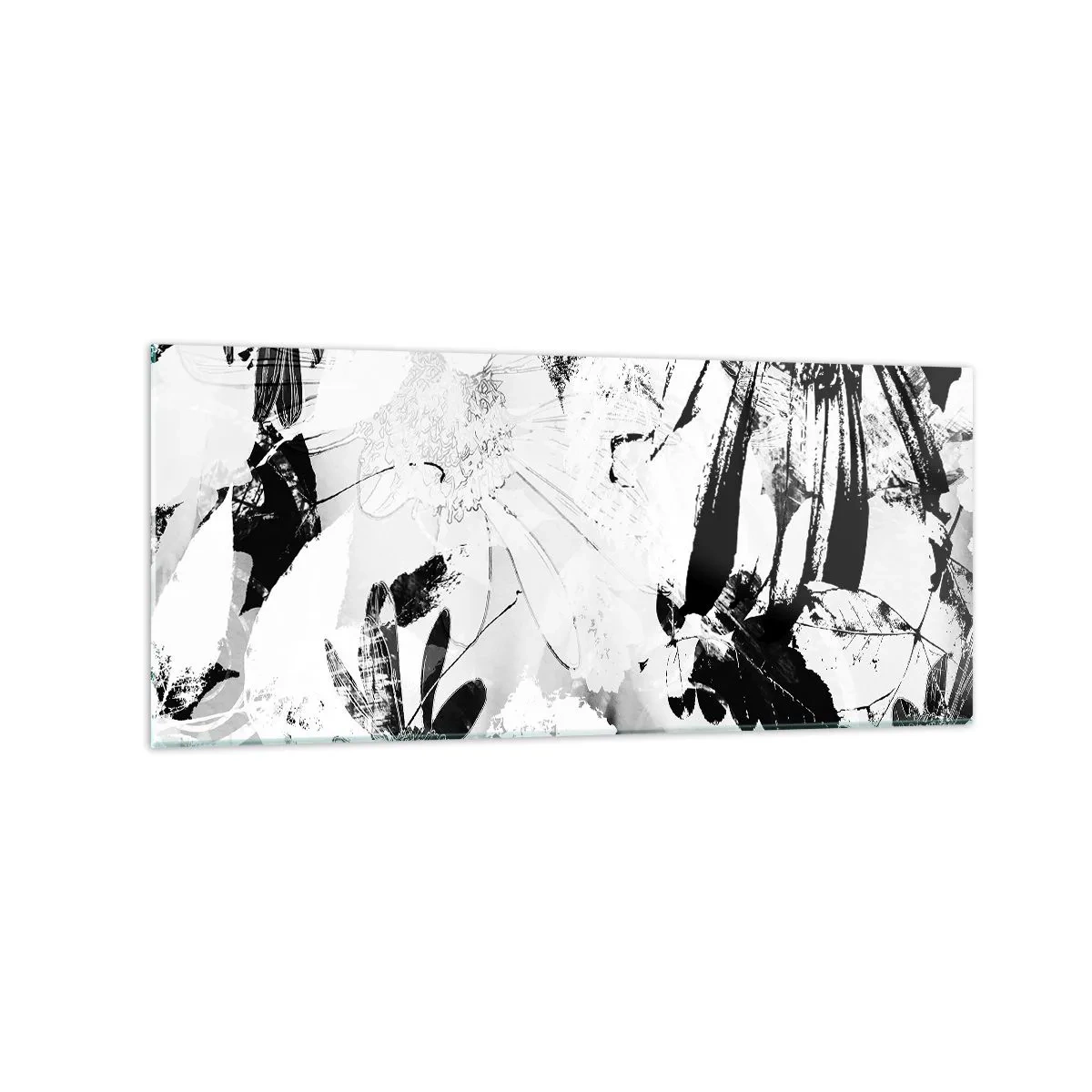 Glastavla - Bild på glas - Höst i negativet - 120x50 cm