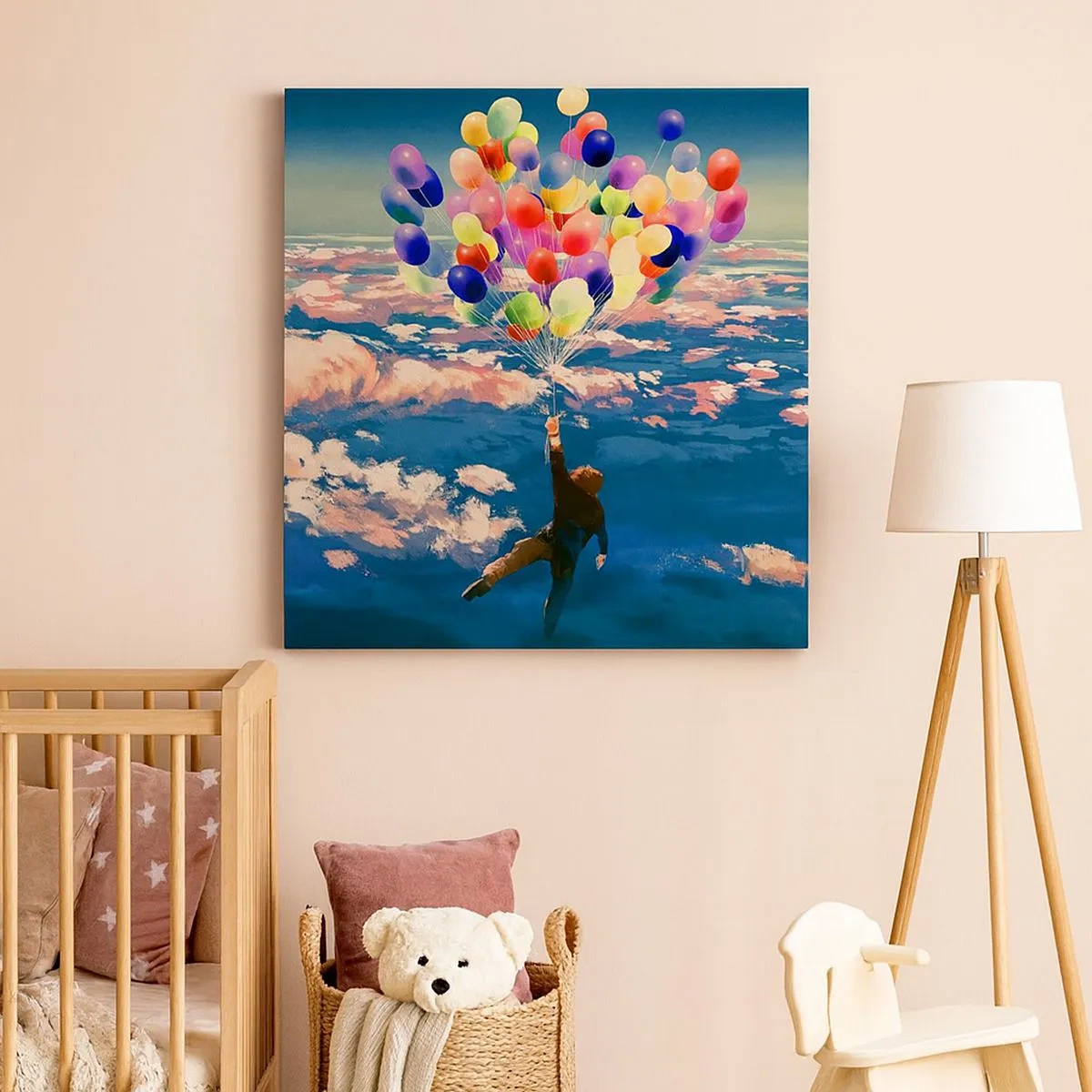 Canvastavla - Bild på duk - Uppfylld barndomsdröm - 30x30 cm
