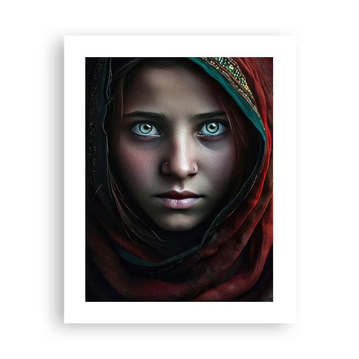 Affisch - Östlig prinsessa - 40x50 cm